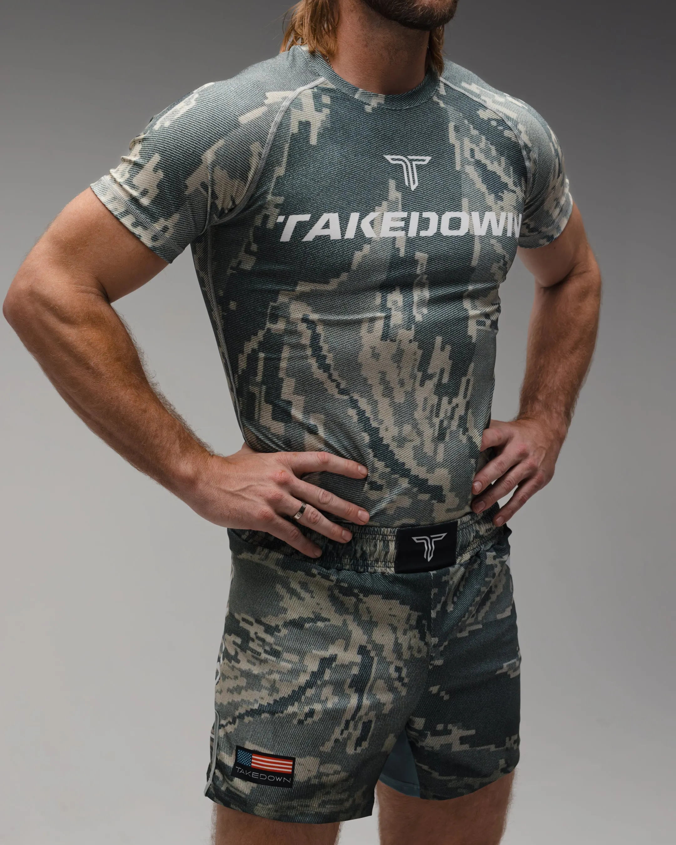 Air Camo Fight Shorts (5"&7“ Inseam)