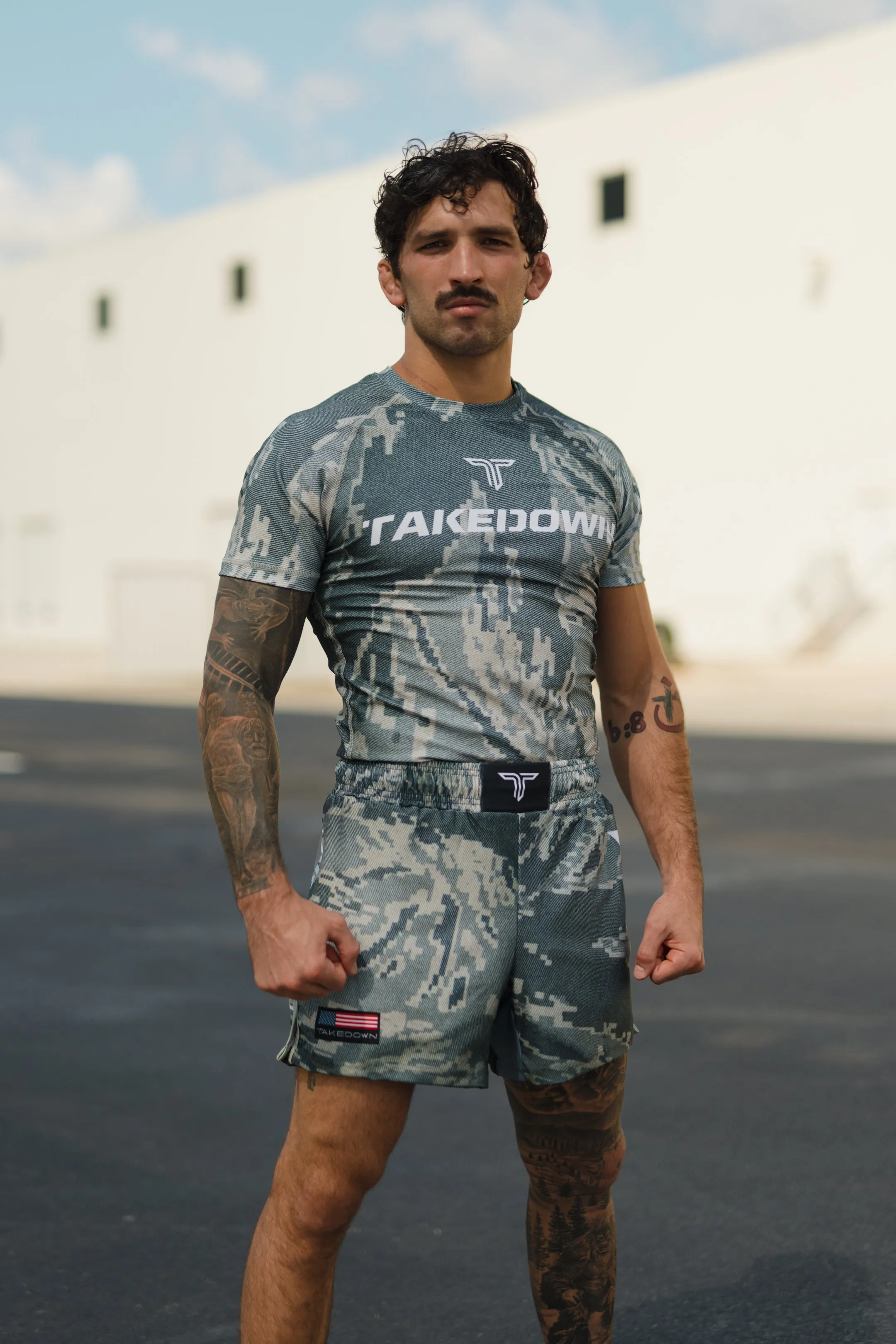 Air Camo Fight Shorts (5"&7“ Inseam)