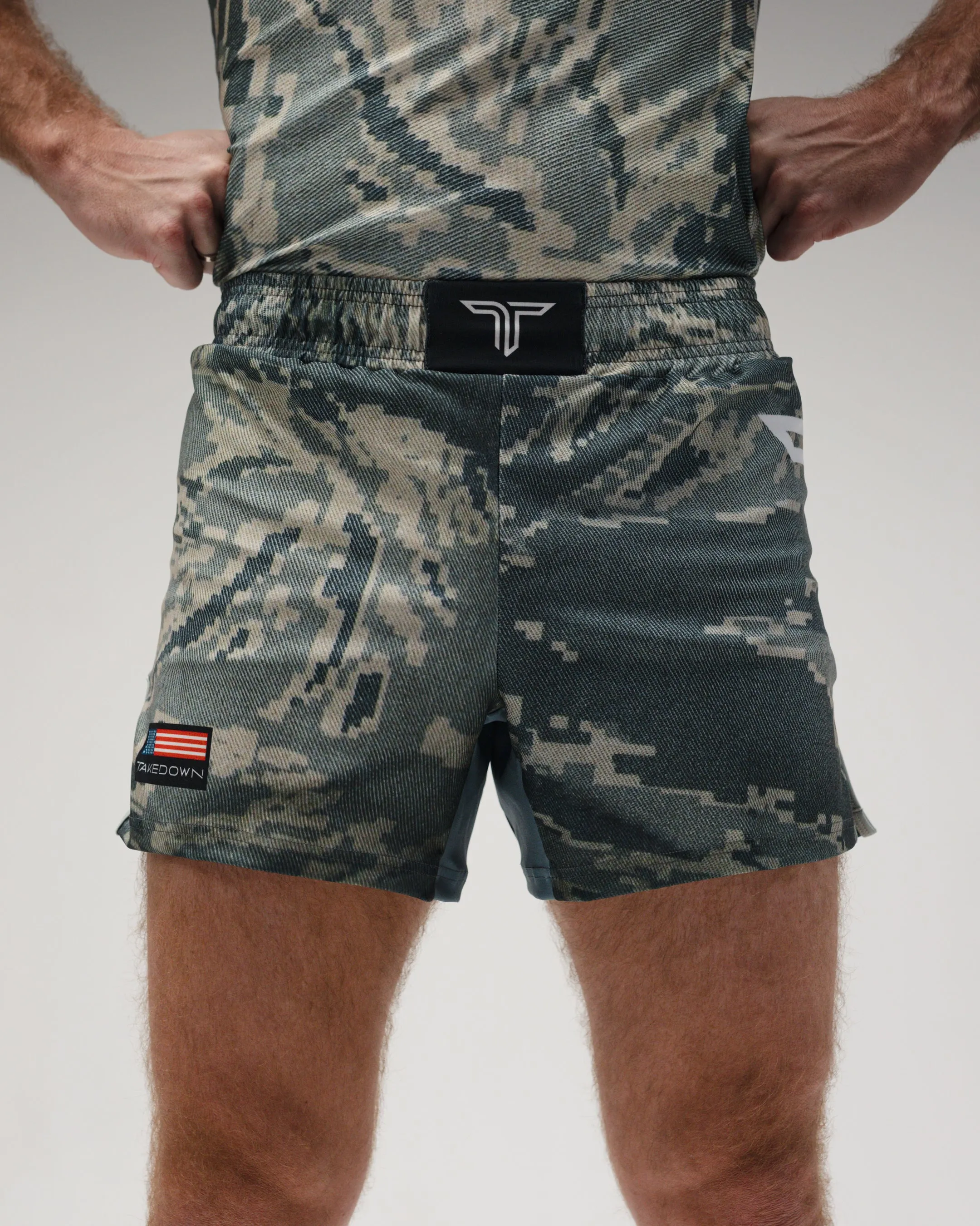 Air Camo Fight Shorts (5"&7“ Inseam)