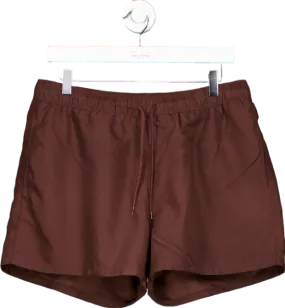 ASOS Brown Swim Shorts UK S