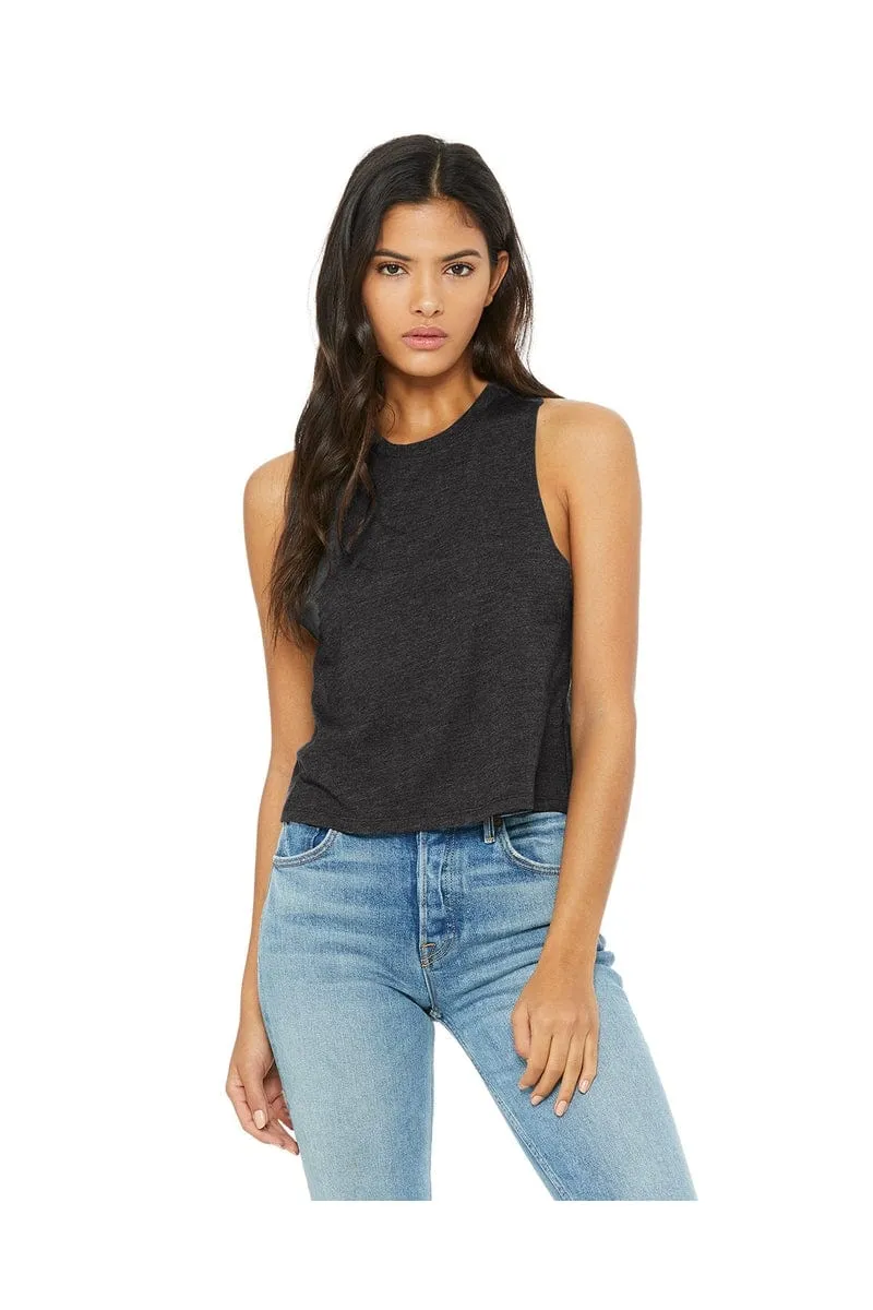 Bella Canvas 6682: Women's Racerback Cropped Tank