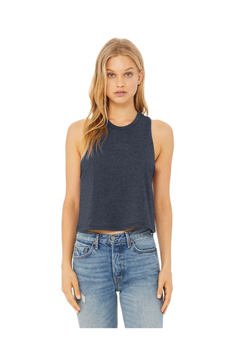 Bella Canvas 6682: Women's Racerback Cropped Tank