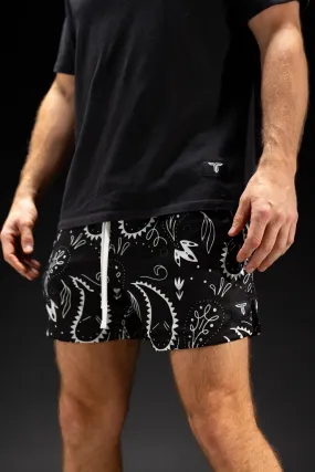 Blackout Bandana Mesh Training Short (5" Inseam)