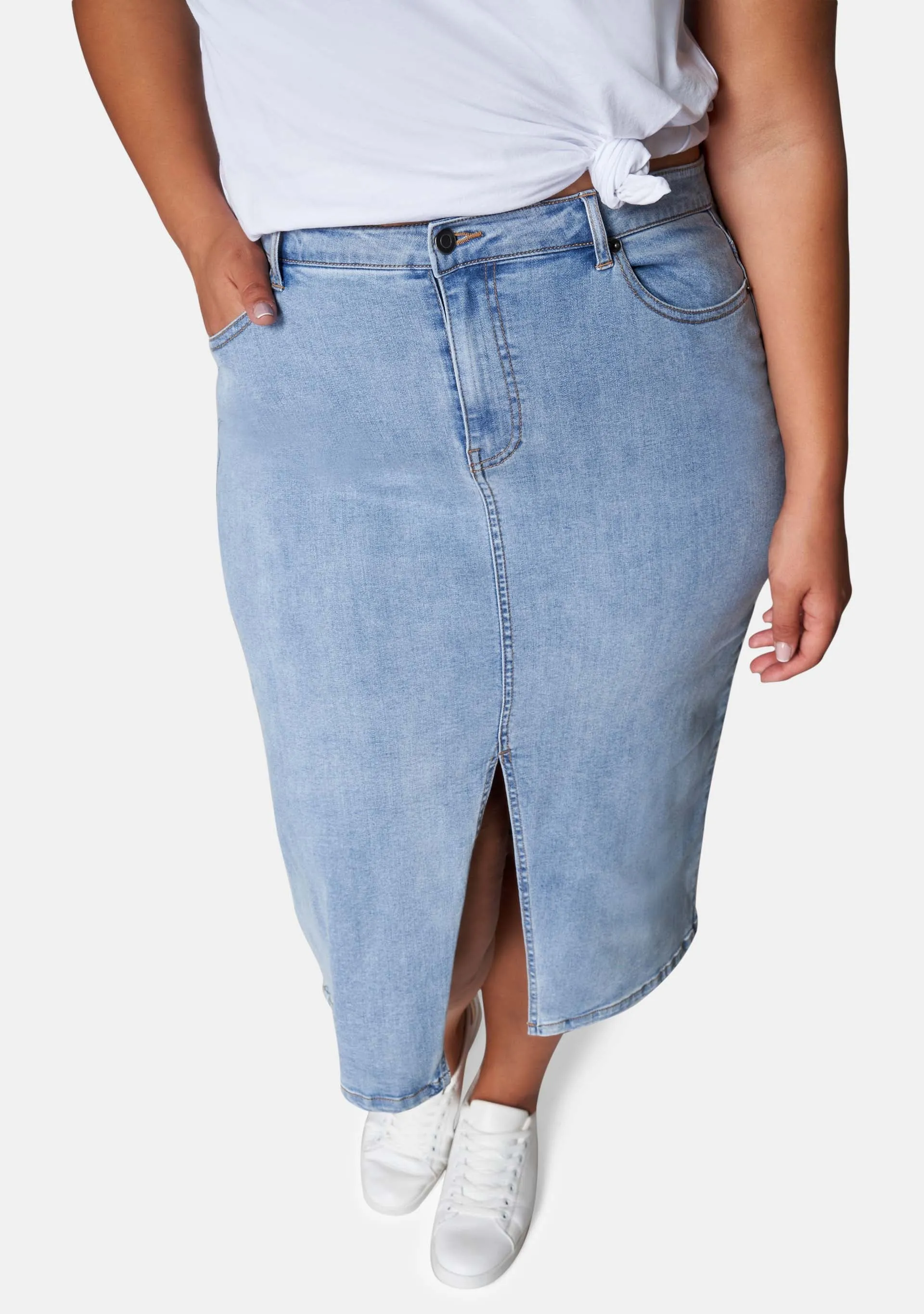 Cari Denim Skirt