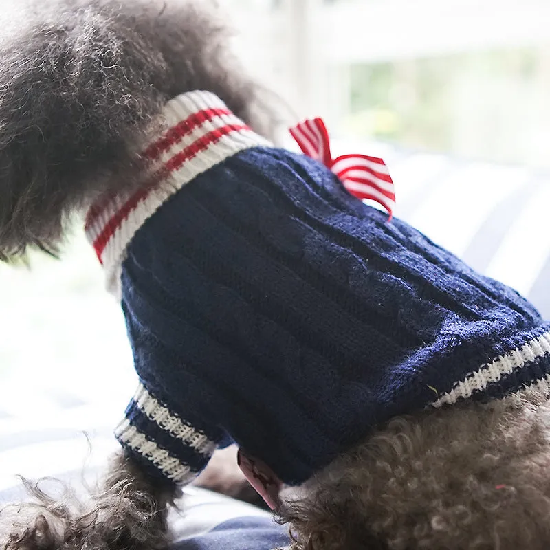 Classic Knitted Dog Sweater