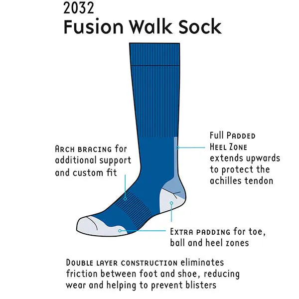 **Clearance** 1000 Mile Fusion Merino Wool Double Layer Walking Sock