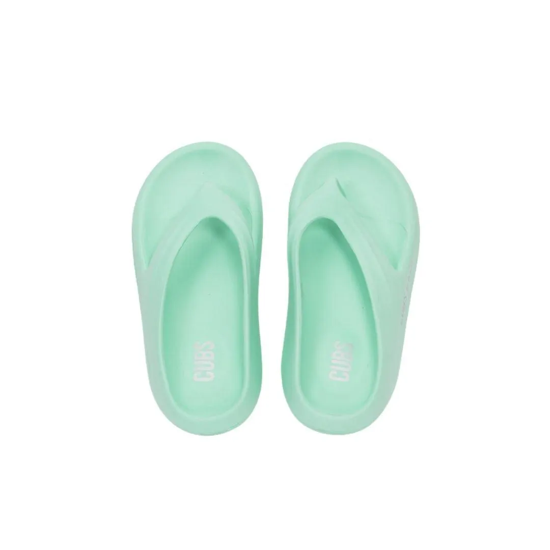 Cubs Chunky high Platform Flip Flop (Mint Green)