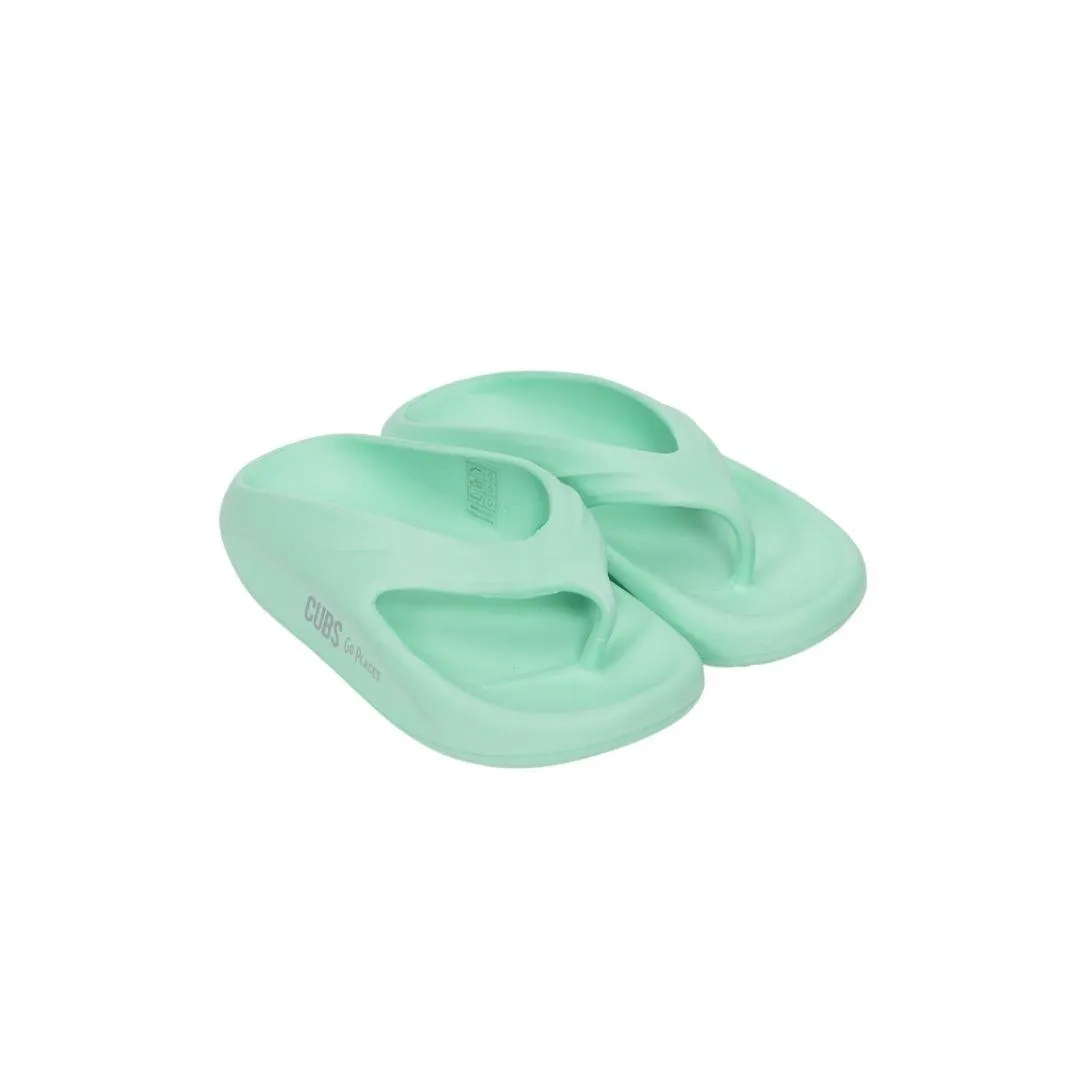 Cubs Chunky high Platform Flip Flop (Mint Green)