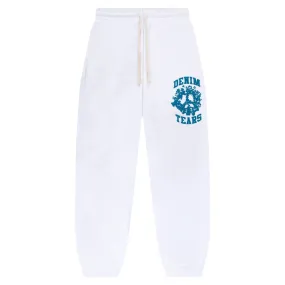 Denim Tears University Sweatpants White