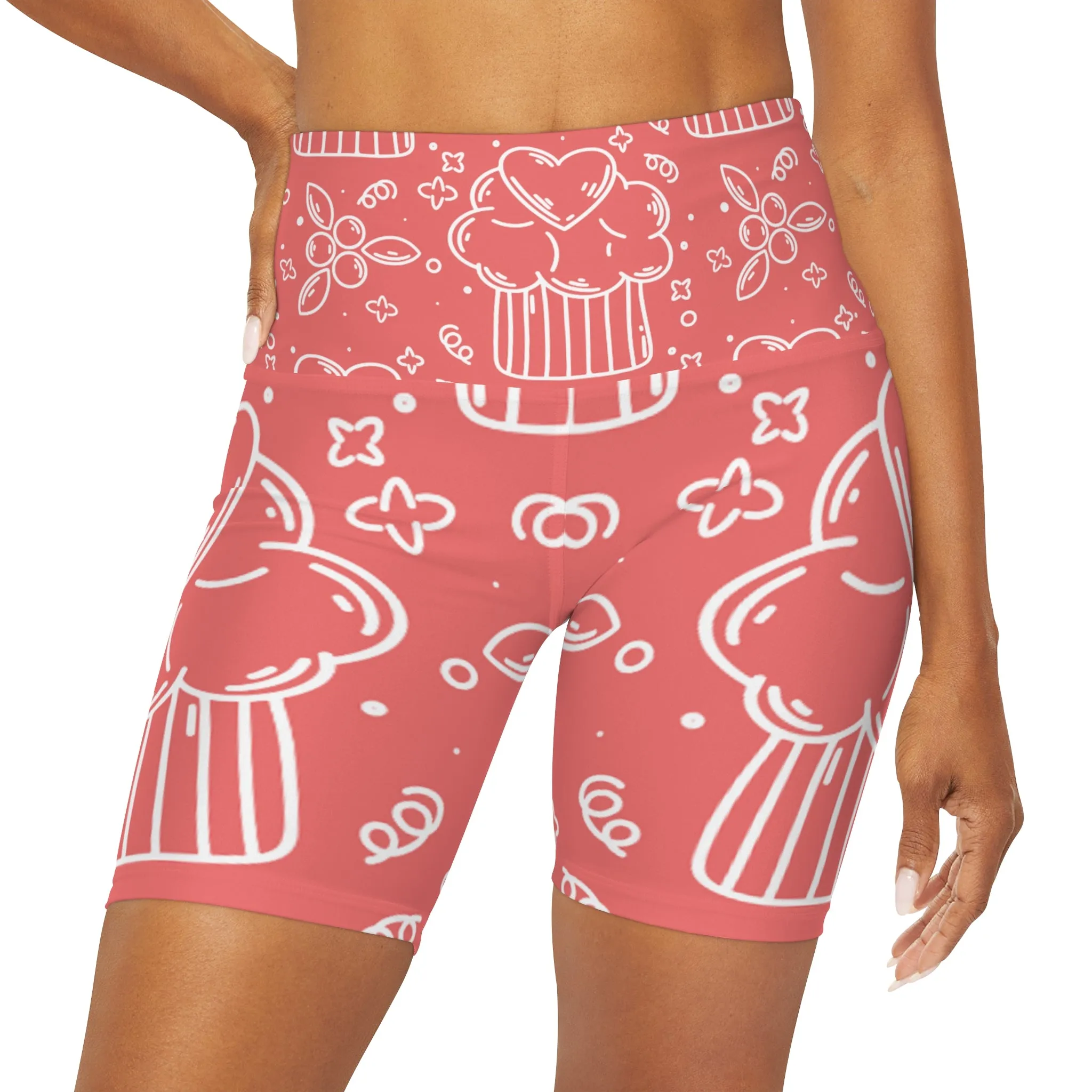 Doodle Pancake - Inovax High Waisted Yoga Leggings