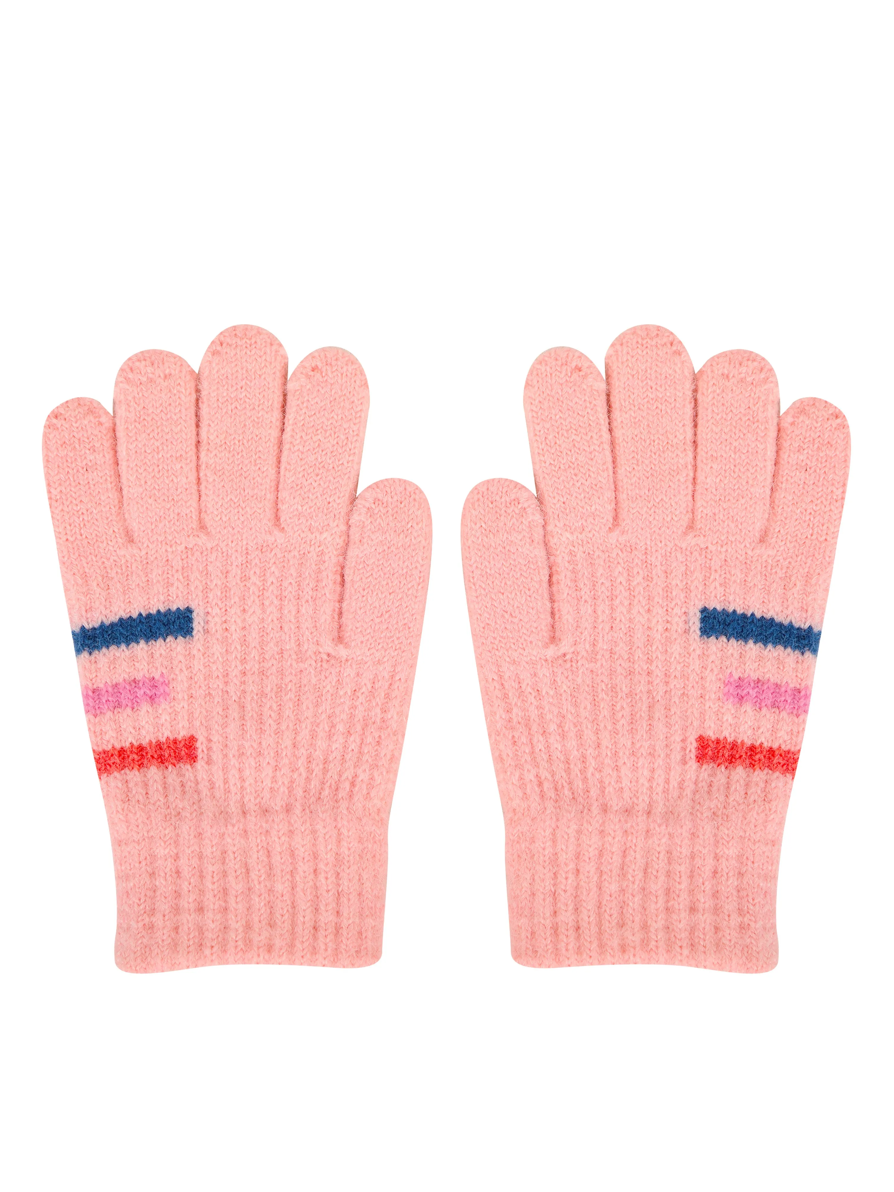 FabSeasons Acrylic Woolen Winter Gloves for Girls & Boys, fits for 5-8 years