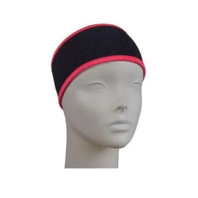 FINAL SALE: Kids Reflective PonyBand Headband in Black/Pink