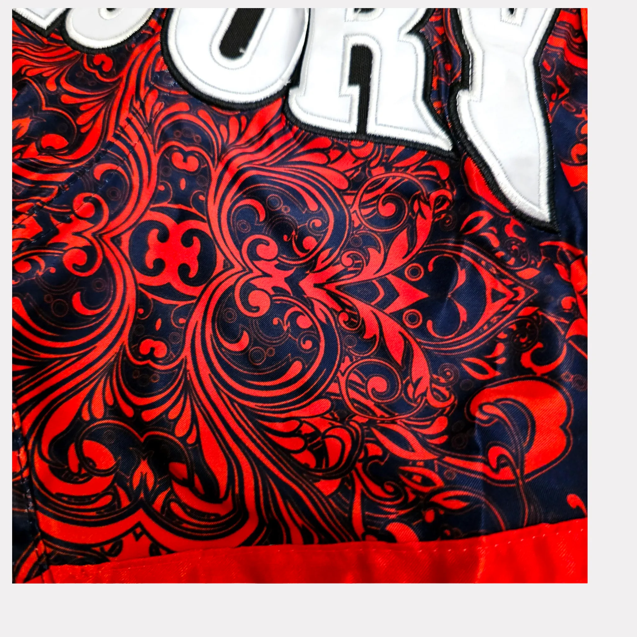 Fluory Paisley Adult Muay Thai Shorts