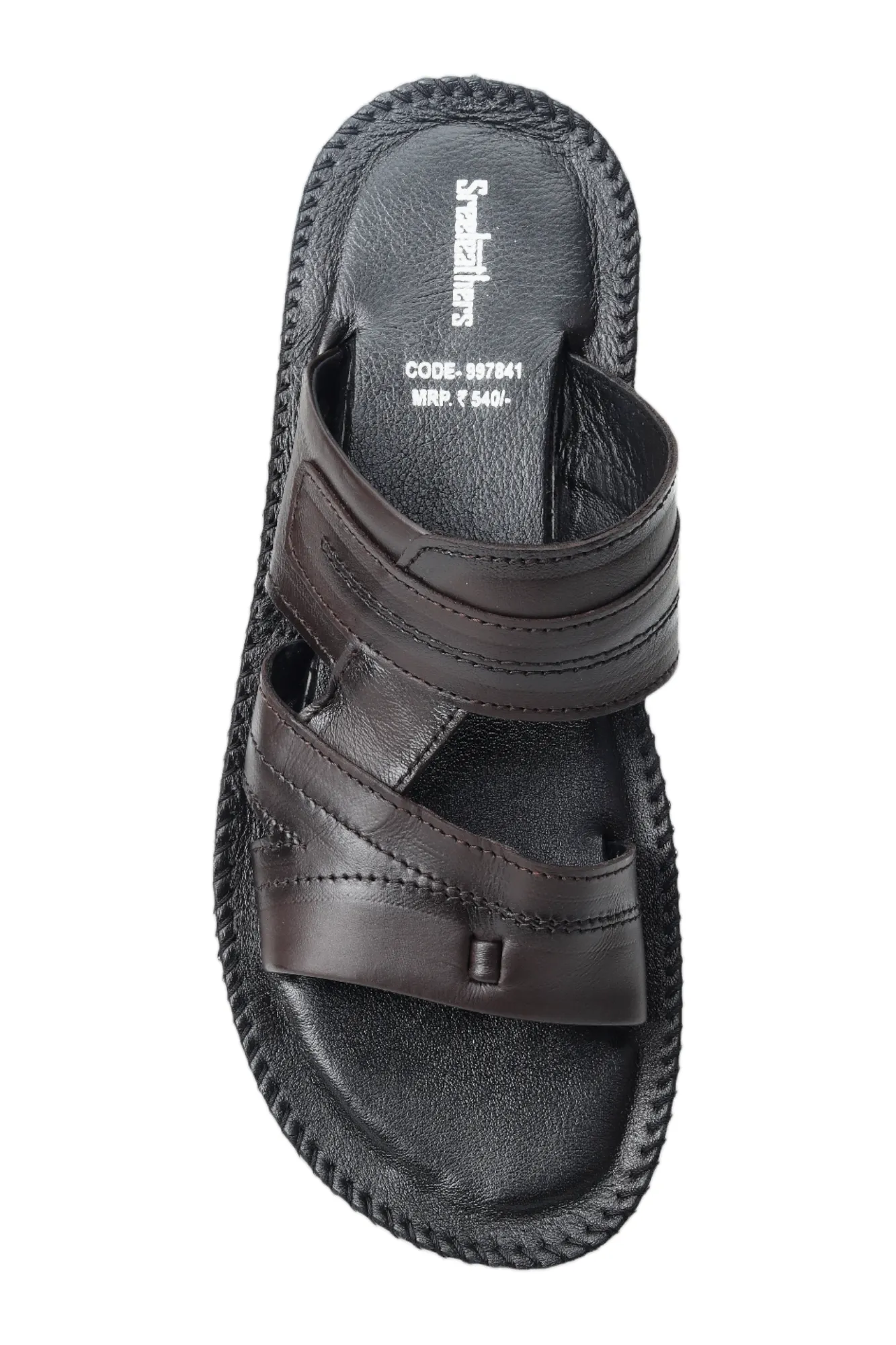 Gents leather chappal 997841