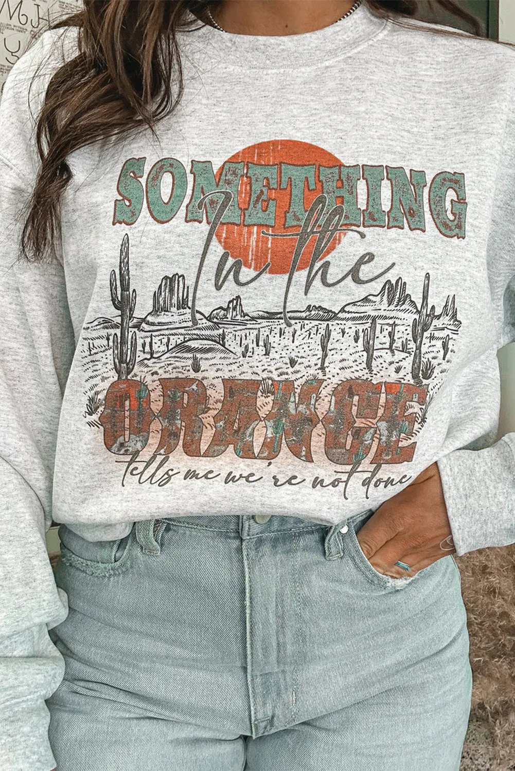 Graphic Relaxed Sweatshirt