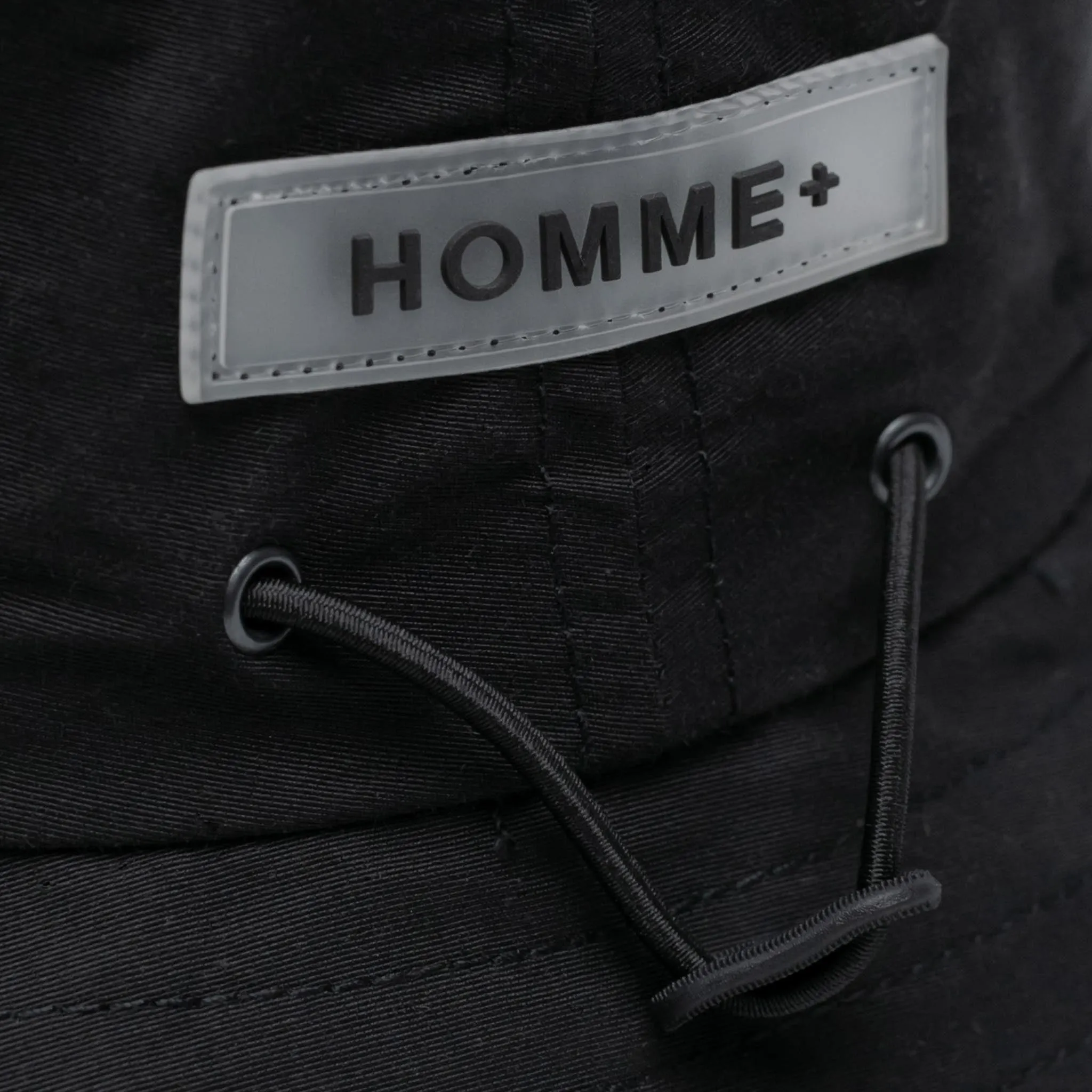 HOMME  ESSENTIAL by Homme Bucket Hat Black