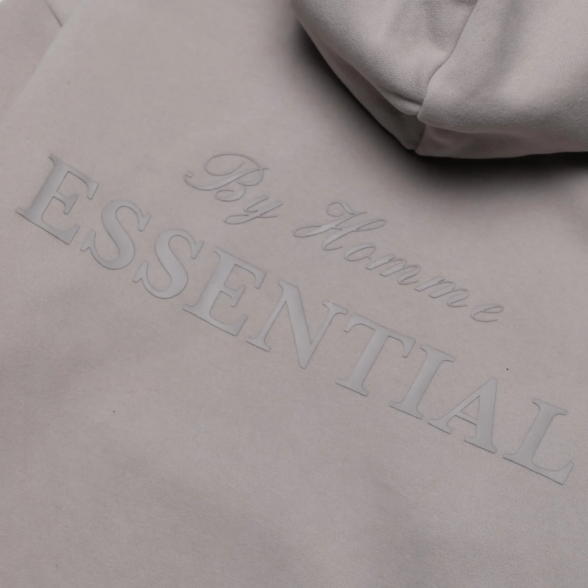 HOMME  ESSENTIAL By Homme Hoodie Light Taupe