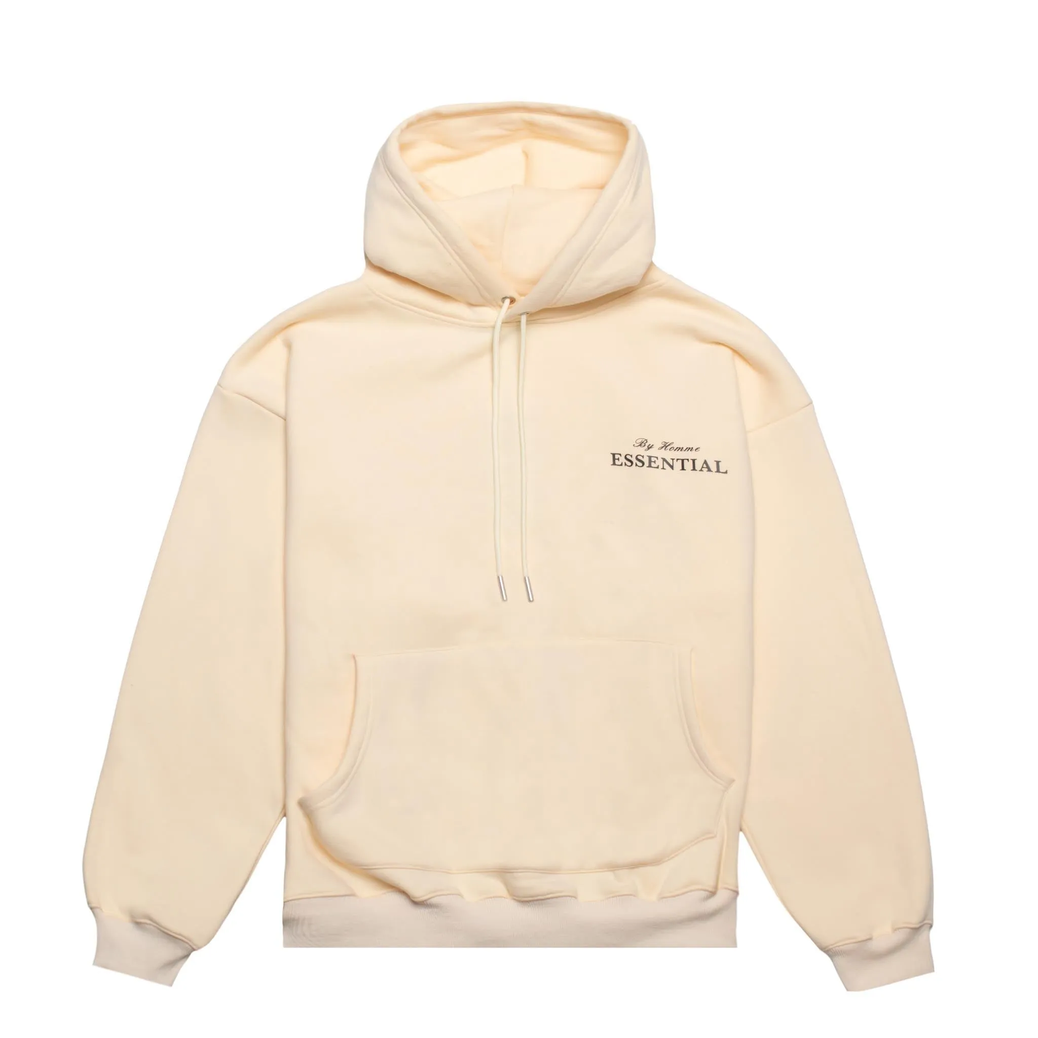 HOMME  ESSENTIAL By Homme Hoodie Off White