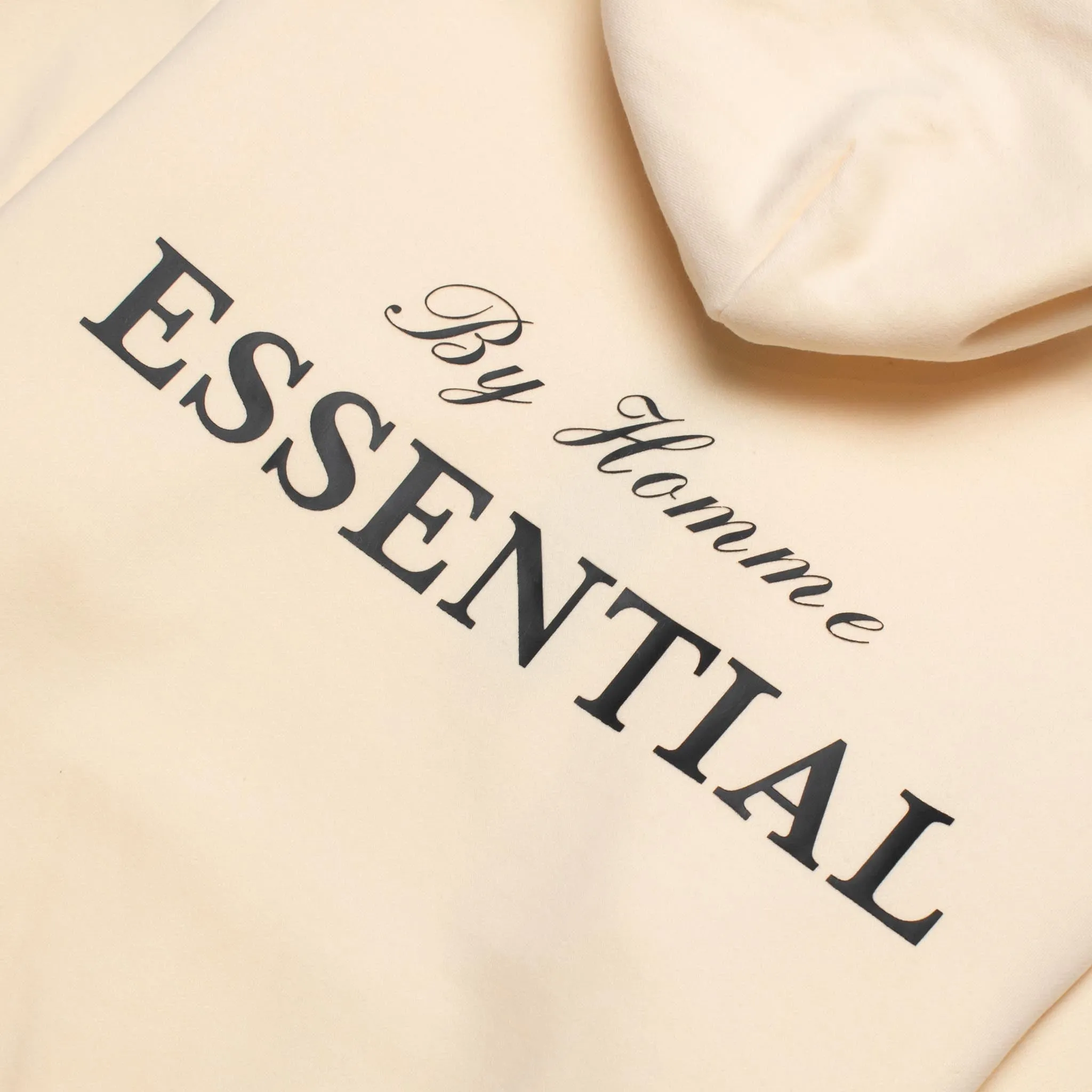 HOMME  ESSENTIAL By Homme Hoodie Off White