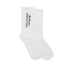 HOMME  'ESSENTIAL' By Homme Socks White