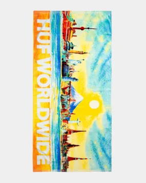 HUF Culture Beach Towel Natural