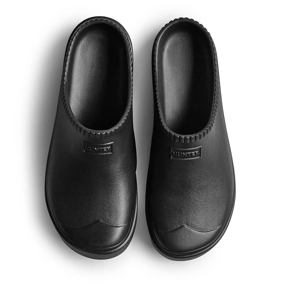 In/Out Bloom Algae Foam Clog - Black by Hunter