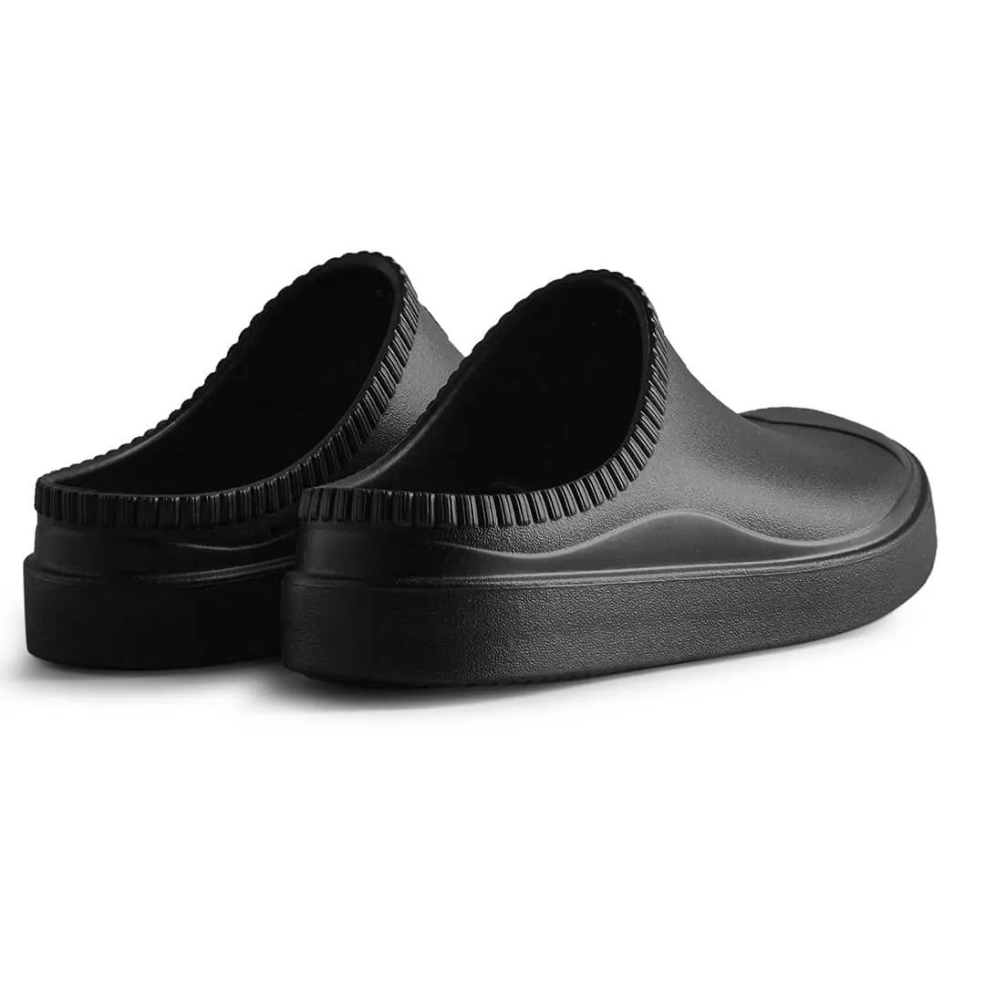 In/Out Bloom Algae Foam Clog - Black by Hunter