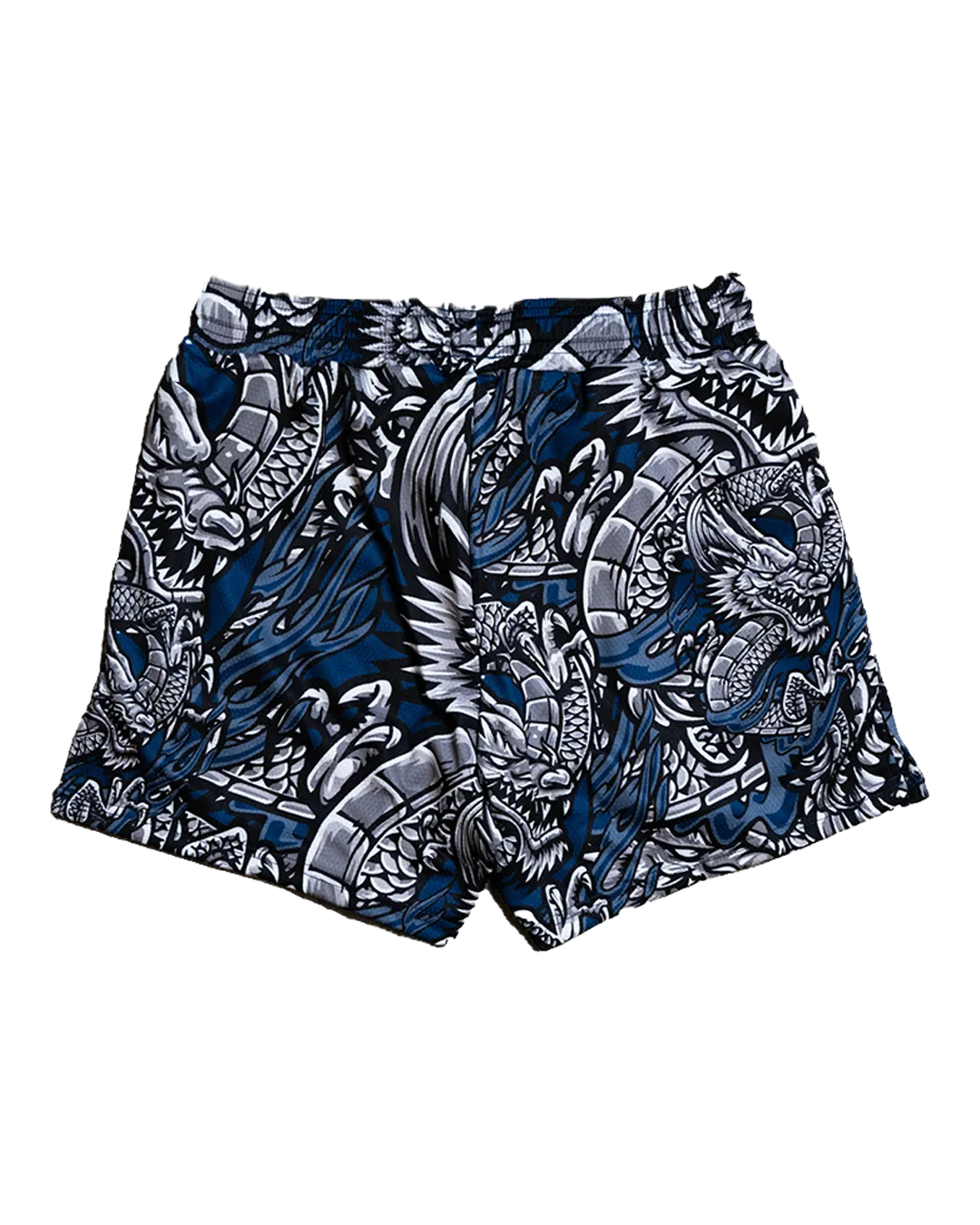 Iron Dragon Mesh Training Short (5" Inseam) - Blue