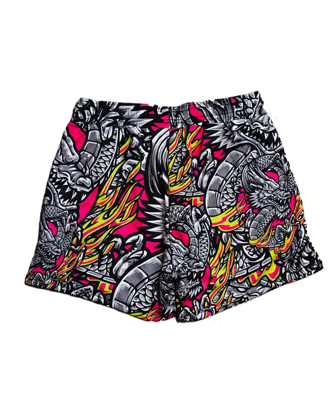 Iron Dragon Mesh Training Short (5" Inseam) - Magenta