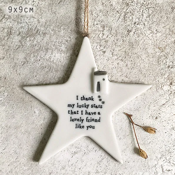 Lucky Stars | Porcelain Star