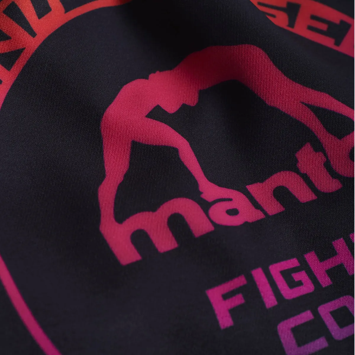 Manto Leopard Fight Shorts Black/Pink