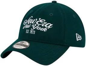 New Era Accessories 9Twenty Melton Dark Green Off White