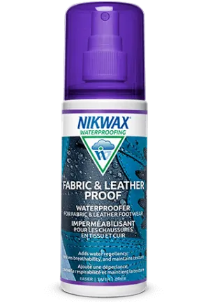 NikWax 792 FABRIC & LEATHER PROOF - SPRAY ON