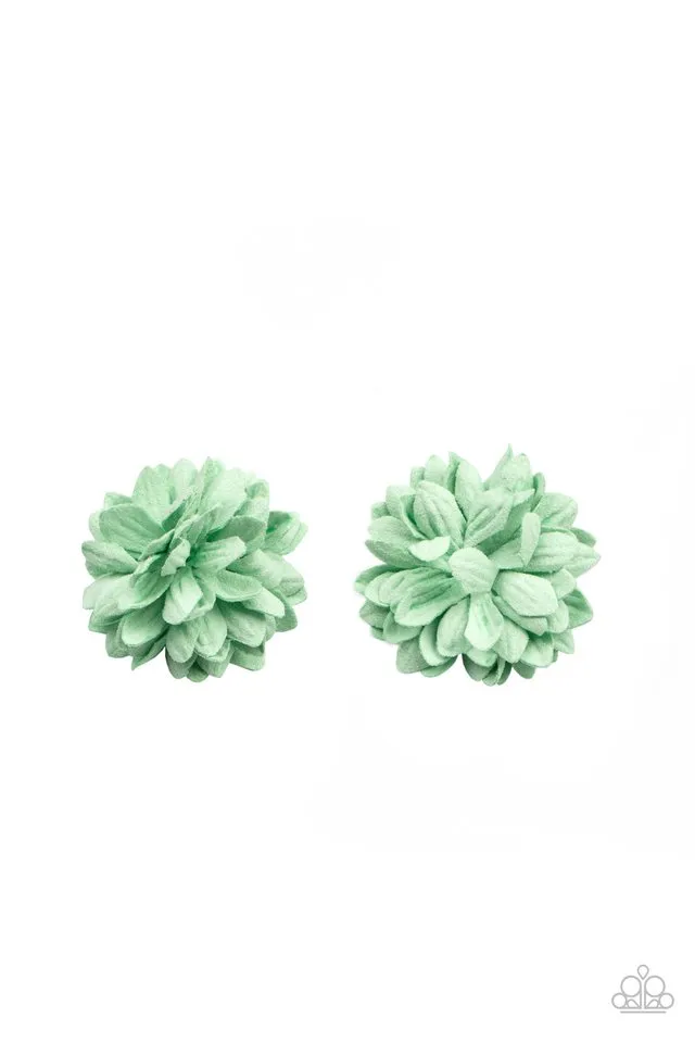 Paparazzi Hair Accessories ~ Paper Paradise - Green