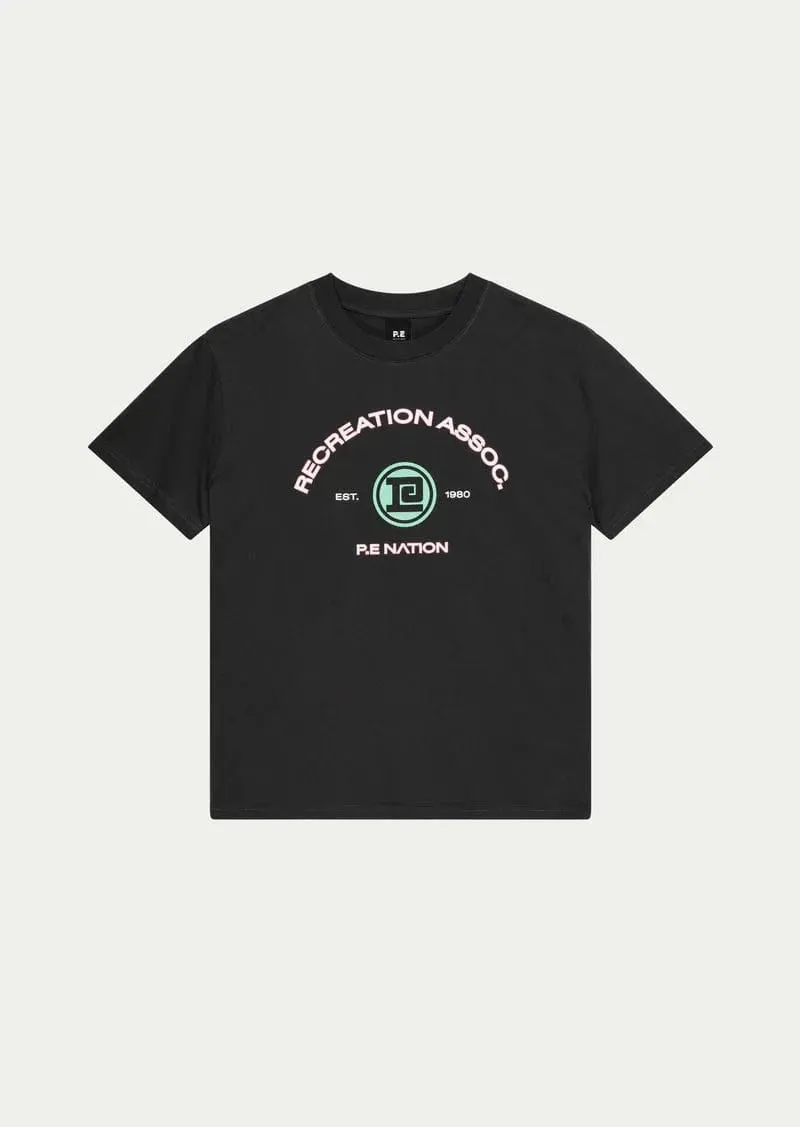 P.E Nation | Crescent Tee - Asphalt