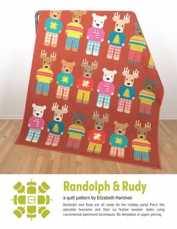 Randolph and Rudy Quilt Pattern by Elizabeth Hartman (Printed Pattern)