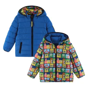 SpongeBob SquarePants™ x Andy & Evan® | Kids (2-7) Reversible Puffer Jacket