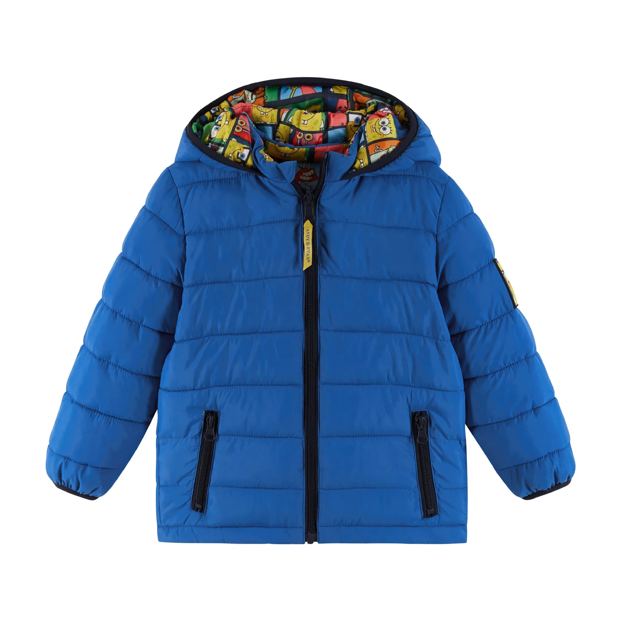 SpongeBob SquarePants™ x Andy & Evan® | Kids (2-7) Reversible Puffer Jacket