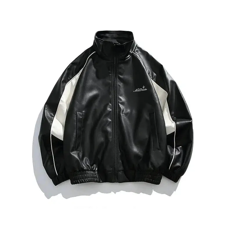 Stylish High-Collar Track Jacket