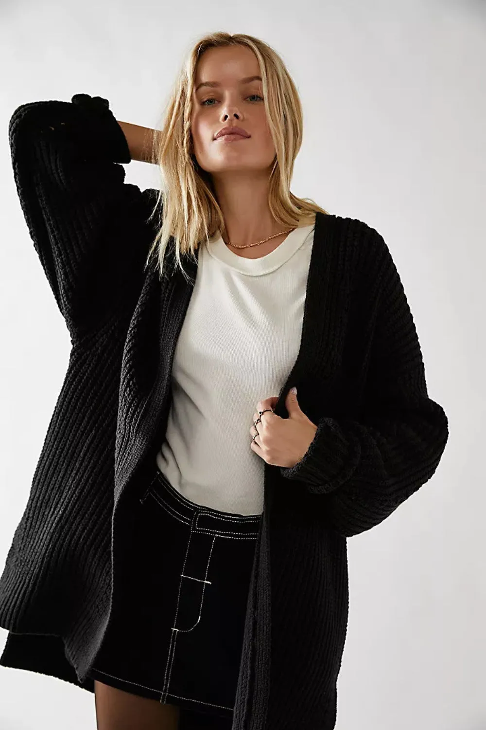 Susan Woman Thick Oversized Cardigan