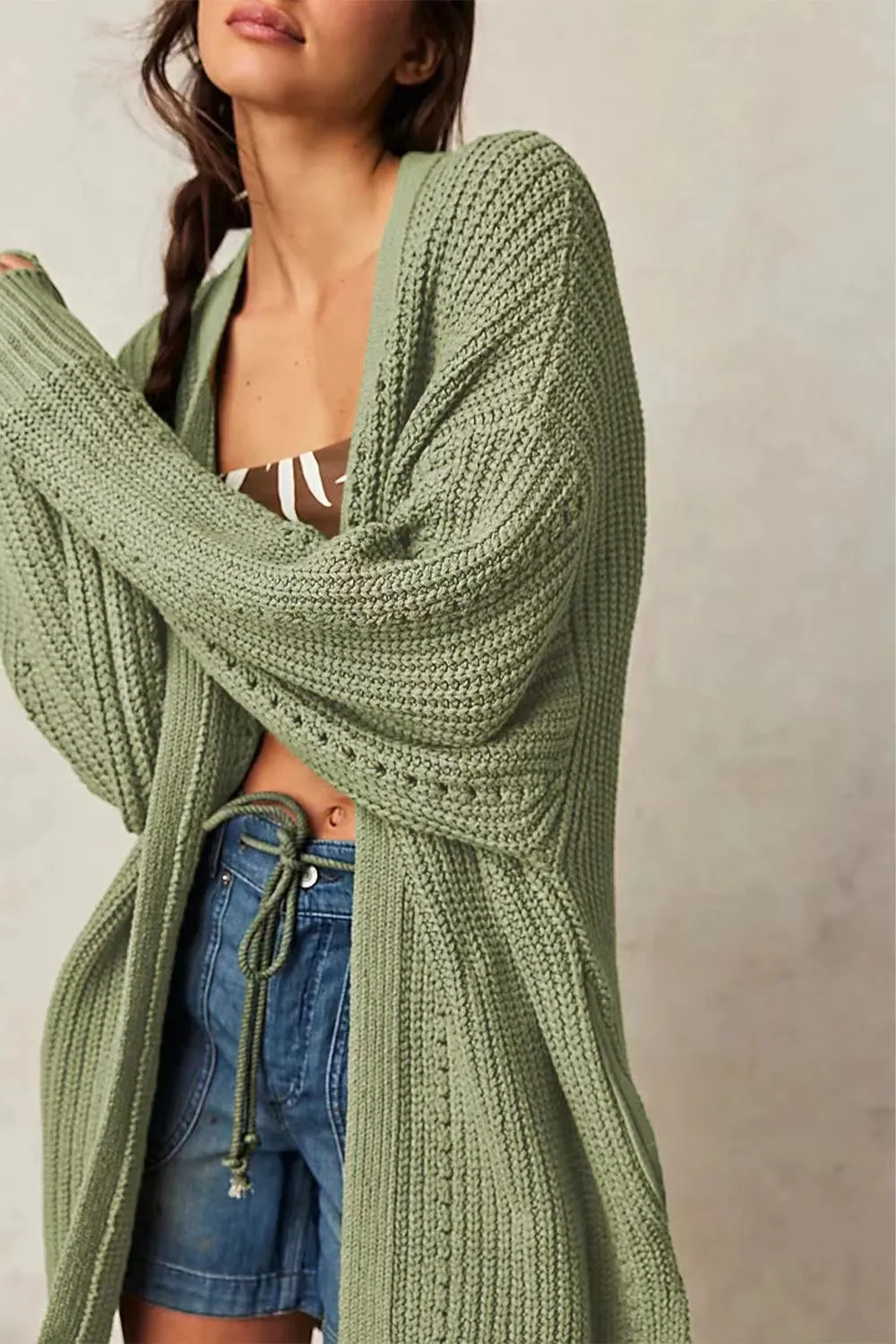 Susan Woman Thick Oversized Cardigan