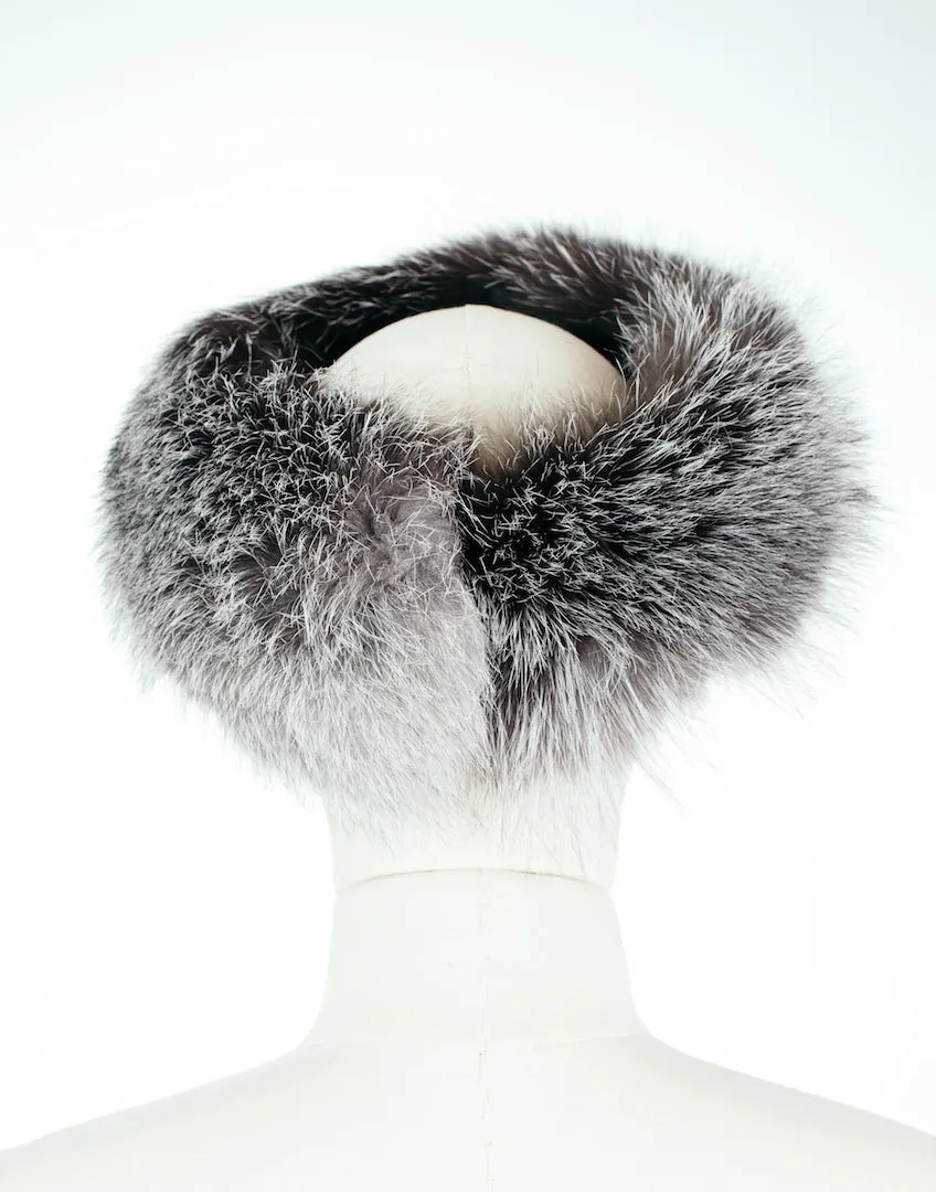 The Fox Fur Headband: Opulent Warmth, Timeless Elegance