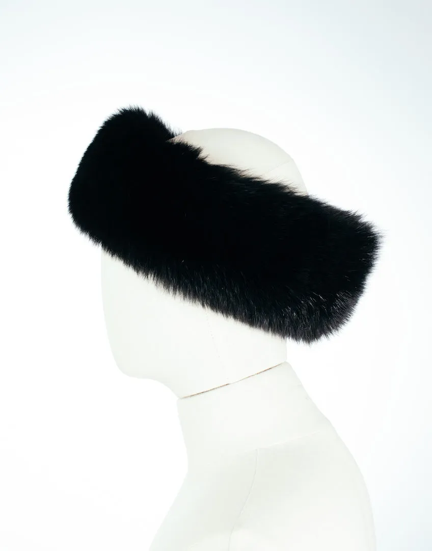 The Fox Fur Headband: Opulent Warmth, Timeless Elegance