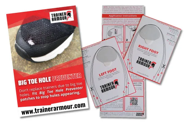 Trainer Armour Big Toe Hole Preventer