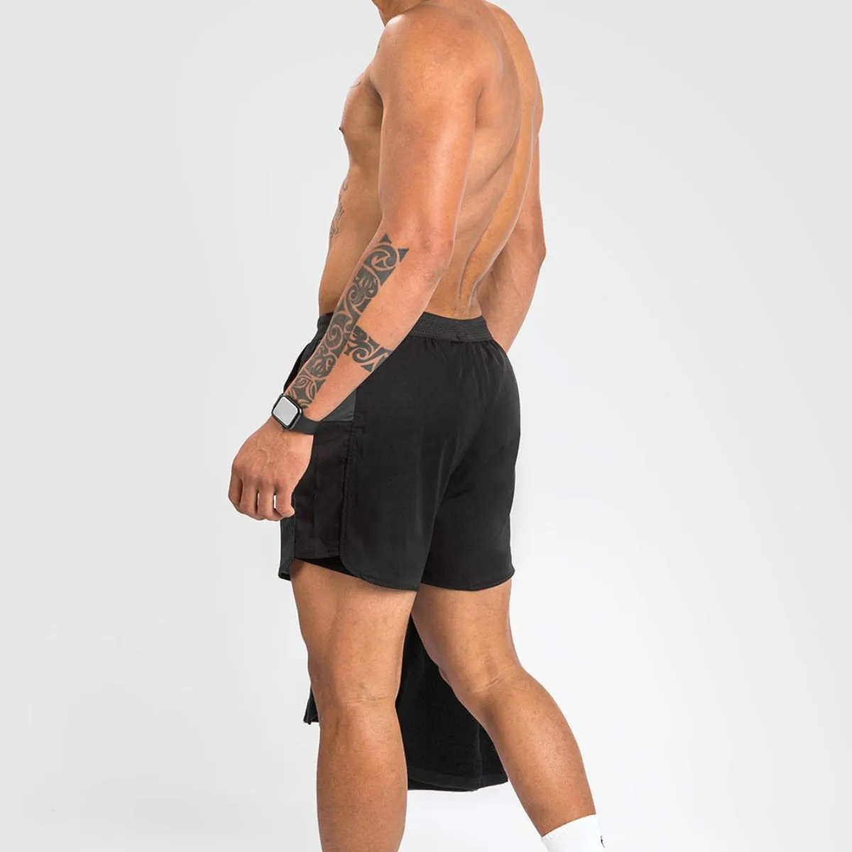 Venum Biomecha 2-In-1 Training Shorts Black/Grey