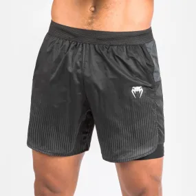 Venum Biomecha 2-In-1 Training Shorts Black/Grey