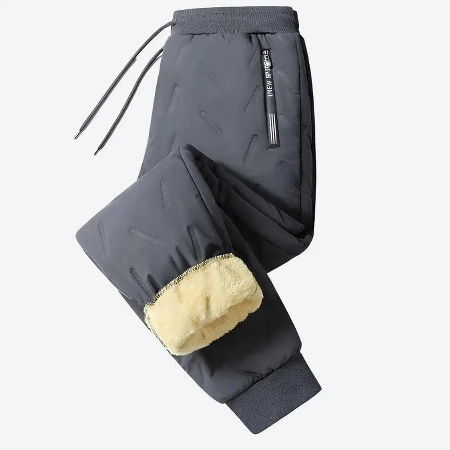 Warm Insulated Winter Jogger Pants