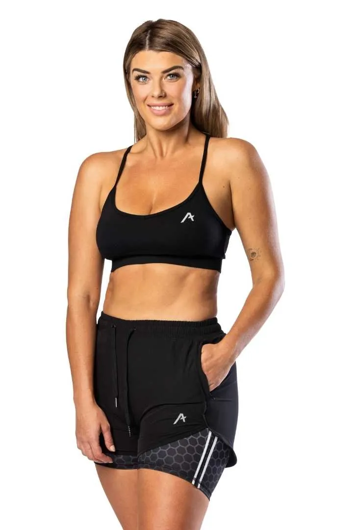 Womens HIIT Stretch Compression Short