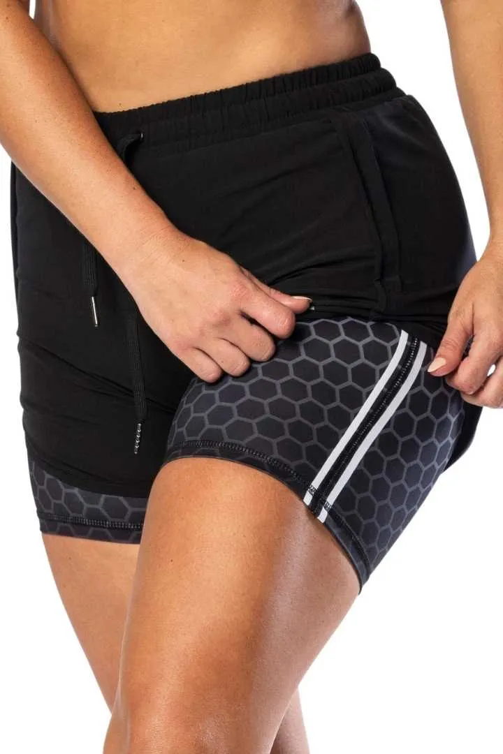 Womens HIIT Stretch Compression Short