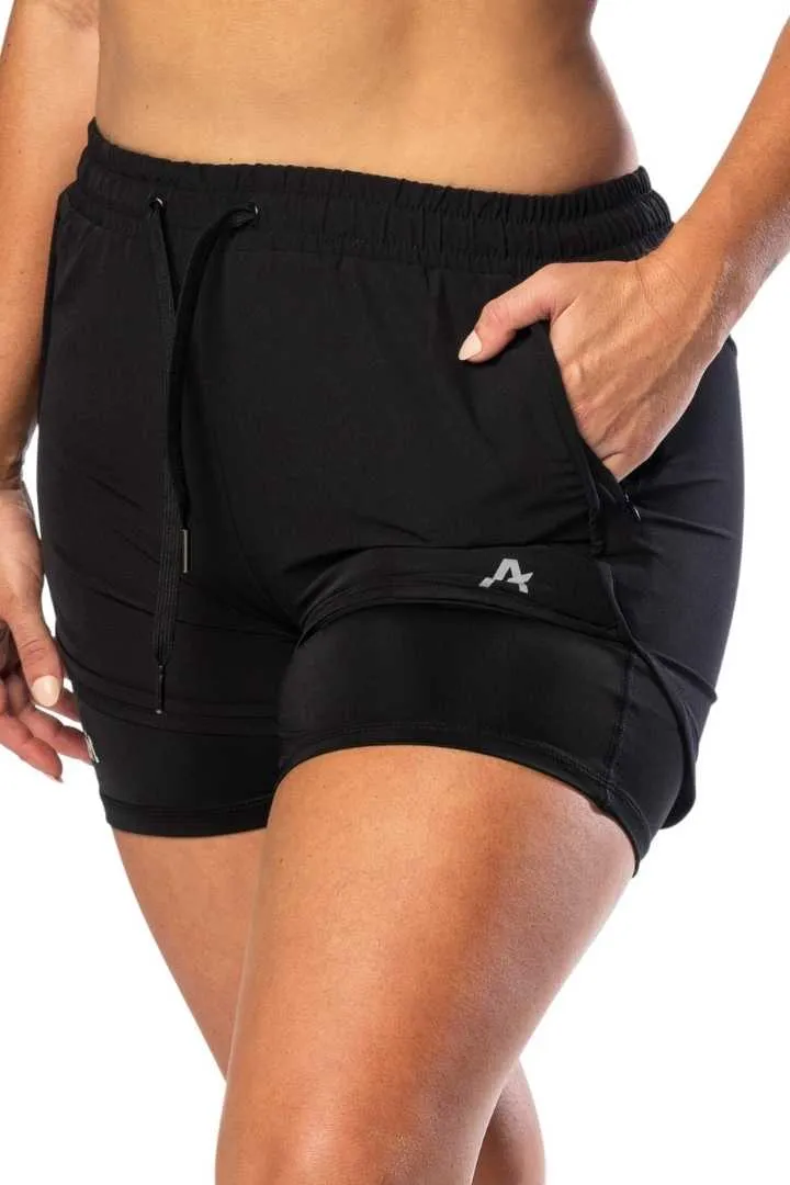 Womens HIIT Stretch Compression Short